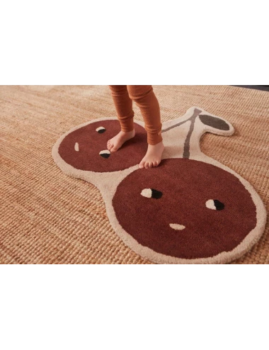 Cherry Tufted Rug