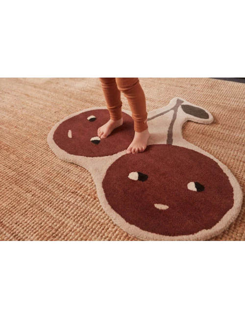 Cherry Tufted Rug