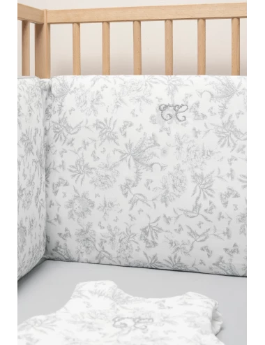 Tour de lit - Toile de Jouy