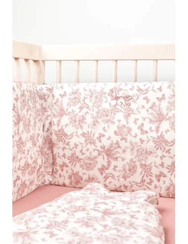 Tour de lit - Toile de Jouy