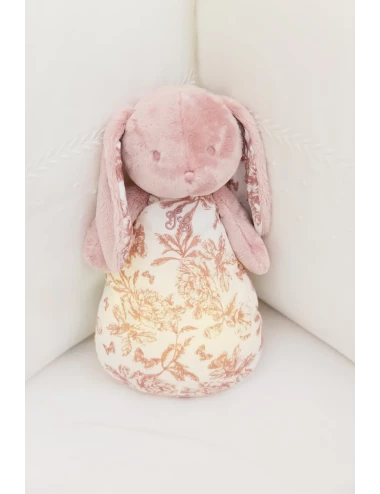 Lapin veilleuse musicale - Toile de Jouy