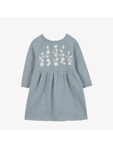 Robe - Vert d'eau en maille