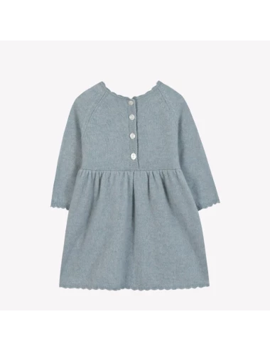 Robe - Vert d'eau en maille
