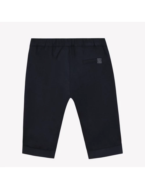 Pantalon - Marine en flanelle