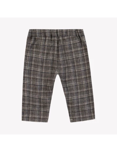 Pantalon - Ecorce à carreaux