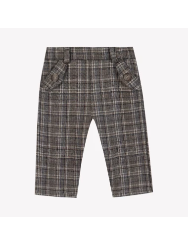 Pantalon - Ecorce à carreaux