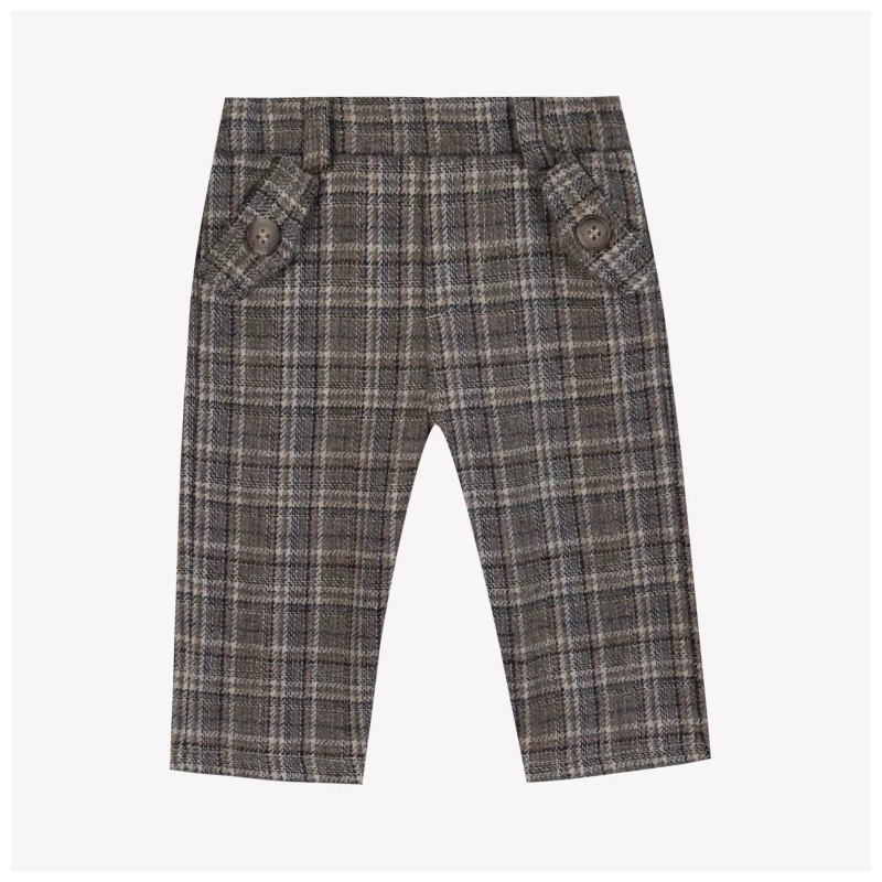 Pantalon - Ecorce à carreaux
