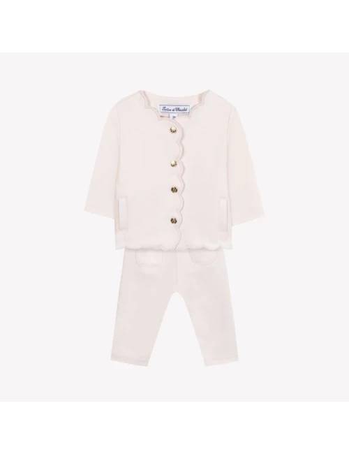 Ensemble jogging - Rose pâle
