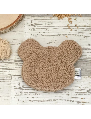 Bouillotte Ours Moumoute Chataigne