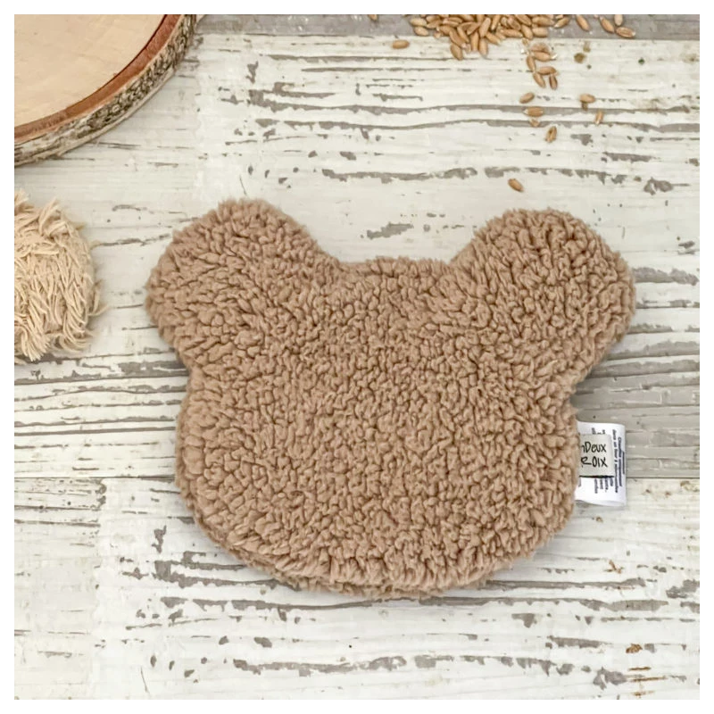 Bouillotte Ours Moumoute Chataigne