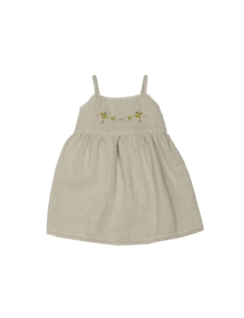 Mesh Baby Embroidered Dress