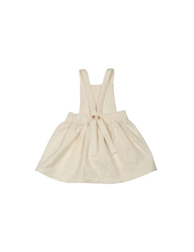 Textured Flower Baby Skirt