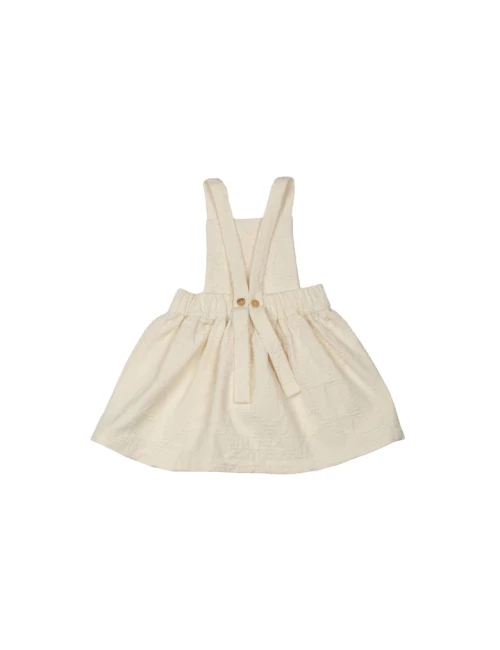Textured Flower Baby Skirt