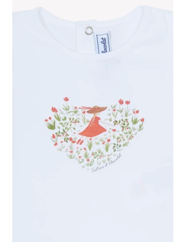 T-Shirt - Cœur fleuri