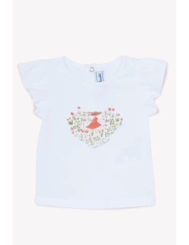 T-Shirt - Cœur fleuri