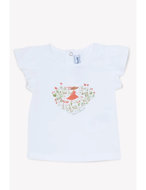 T-Shirt - Cœur fleuri